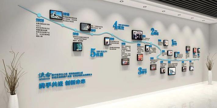 公司文化墙设计 办公室企业文化形象墙装修 荣誉墙制作 广告策划厂家